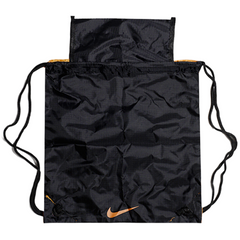 Bolsa para botas Nike Hypervenom negra y naranja