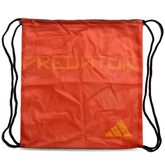 Bolsa para botas Adidas Predator naranja y amarilla