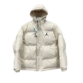 Chaqueta acolchada Jordan color beige