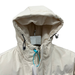 Chaqueta acolchada Jordan color beige