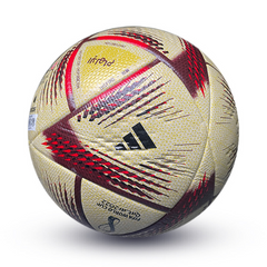 Pallone da calcio Adidas Al-Hilm bianco e blu