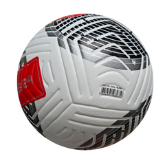 Pallone da calcio Nike Flight bianco, nero e rosso