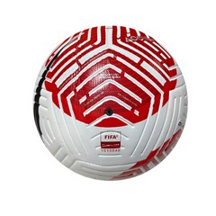 Pallone da calcio Nike Flight bianco e rosso