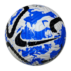 Pallone da calcio Nike Flight Premier League 23 24 bianco e blu