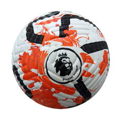 Pallone da calcio Nike Flight Premier League 23 24 bianco e arancione