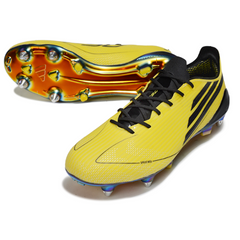 Adidas F50 Elite Yellow and Black Mixed Studs SG Football Boot