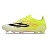 Adidas F50 Elite Black and Yellow Firm Ground FG Football Boot