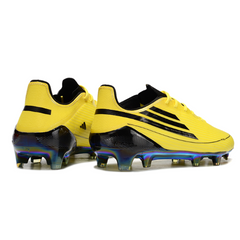 Adidas F50 Adizero Yellow and Black Firm Ground FG Football Boot