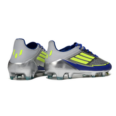 Adidas F50 Elite Gray and Blue Messi Firm Ground FG Football Boot