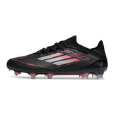 Adidas F50 Primeknit Elite Black White and Red Firm Ground FG Football Boot