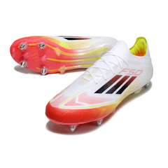 Scarpa da calcio Adidas F50 Primeknit Elite Pure Victory Pack con tacchetti misti SG