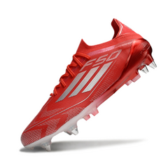 Scarpe da calcio Adidas F50 Primeknit Elite Soccer.Com Pack con tacchetti misti neri e rossi SG