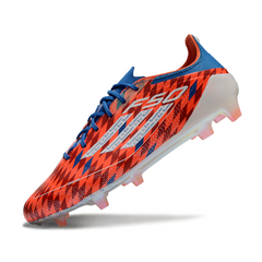 Scarpa da calcio Adidas F50 Elite Raumdeuter Pack nera e rossa per terreni compatti FG
