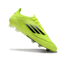 Adidas F50 Elite Green and Silver Firm Ground FG Football Boot