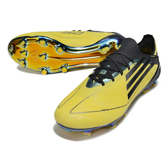 Adidas F50 Primeknit Elite Yellow and Black Firm Ground FG Football Boot