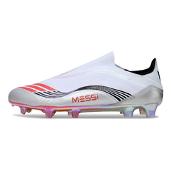 Scarpa da calcio Adidas F50 Elite Laceless White Firm Ground FG