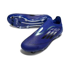 Adidas F50 Elite Laceless Blue Firm Ground FG Football Boot