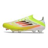 Adidas F50+ Elite Green White and Orange Firm Ground FG Football Boot