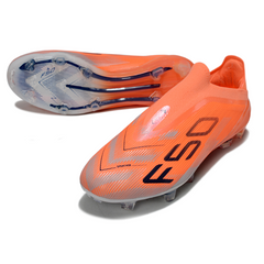 Adidas F50 Elite Laceless Orange Firm Ground FG Football Boot