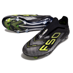 Adidas F50 Elite Laceless Black Firm Ground FG Football Boot