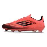 Scarpa da calcio Adidas F50 Elite rosa e nera per terreni compatti FG