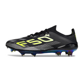 Bota de fútbol Adidas F50+ Elite negra para terreno firme (FG)