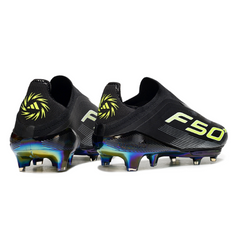 Adidas F50+ Elite Laceless Black Firm Ground FG Football Boot