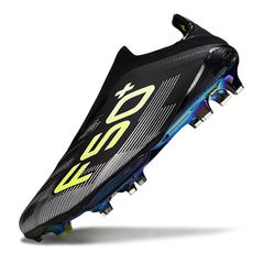 Adidas F50+ Elite Laceless Black Firm Ground FG Football Boot