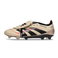 Botas de fútbol Adidas Predator 25 Elite Tongue Bronze para terreno firme FG