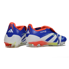 Bota de fútbol Adidas Predator 25 Elite Tongue Azul Firm Ground FG