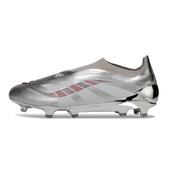 Adidas Predator 25 Elite Laceless Chrome Firm Ground FG Football Boot