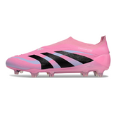 Scarpa da calcio Adidas Predator 25 Elite Laceless Light Pink Firm Ground FG