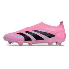 Scarpa da calcio Adidas Predator 25 Elite Laceless Light Pink Firm Ground FG