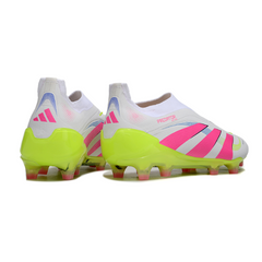 Botas de fútbol Adidas Predator 25 Elite Laceless Celestial Victory Pack para terreno firme (FG).