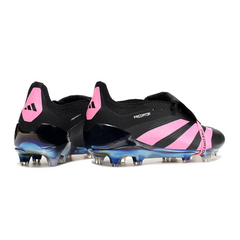 Chuteira Campo Adidas Predator 30 Elite Com Lingua FG Preta e Rosa - VENI Futebol