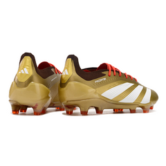 Adidas Predator 30 Elite Gold and Red Firm Ground FG Football Boot