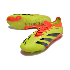 Chuteira Campo Adidas Predator 30 Elite FG Amarela e Laranja - VENI Futebol