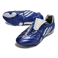 Adidas Predator Accelerator Elite Blue and White Firm Ground FG Football Boot