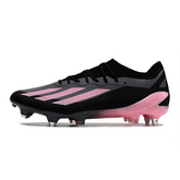 Chuteira Campo Adidas X Crazyfast.1 SG Ponta de Aluminio Preta e Rosa - VENI Futebol