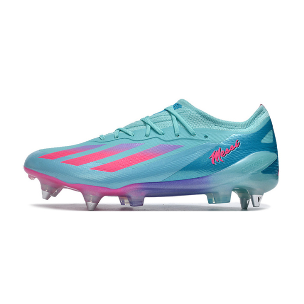 Chuteira Campo Adidas X Crazyfast.1 SG Ponta de Aluminio Welcome to Miami Pack - VENI Futebol
