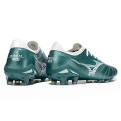 Scarpa da calcio Mizuno Morelia Neo IV Elite Green Firm Ground FG
