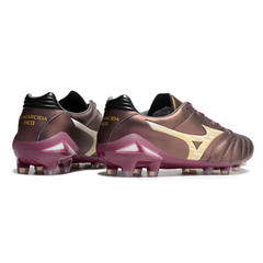 Bota de fútbol Mizuno Morelia Neo IV Pro morada para terreno firme FG