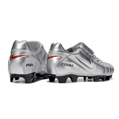 Nike Air Zoom Total 90 III Silver Firm Ground FG Football Boot