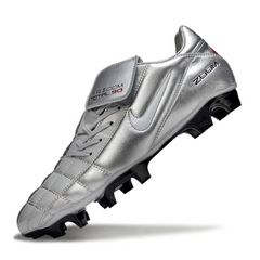 Nike Air Zoom Total 90 III Silver Firm Ground FG Football Boot