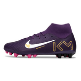 Scarpa da calcio Nike Air Zoom Mercurial Superfly 10 Academy Mbappe Purple Pack per terreni artificiali AG