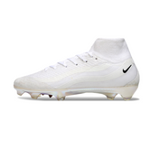 Botas de fútbol Nike Air Zoom Mercurial Superfly 10 Elite White Pack para terreno firme (FG).