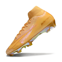 Botas de fútbol Nike Air Zoom Mercurial Superfly 10 Elite Gold Firm Ground FG