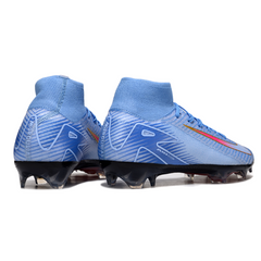 Botas de fútbol Nike Air Zoom Mercurial Superfly 10 Elite Light Blue Firm Ground FG