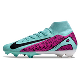 Nike Air Zoom Mercurial Superfly 10 Elite Blue and Purple Firm Ground FG Football Boot
