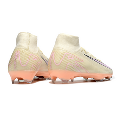 Botas de fútbol Nike Air Zoom Mercurial Superfly 10 Elite Beige para terreno firme FG